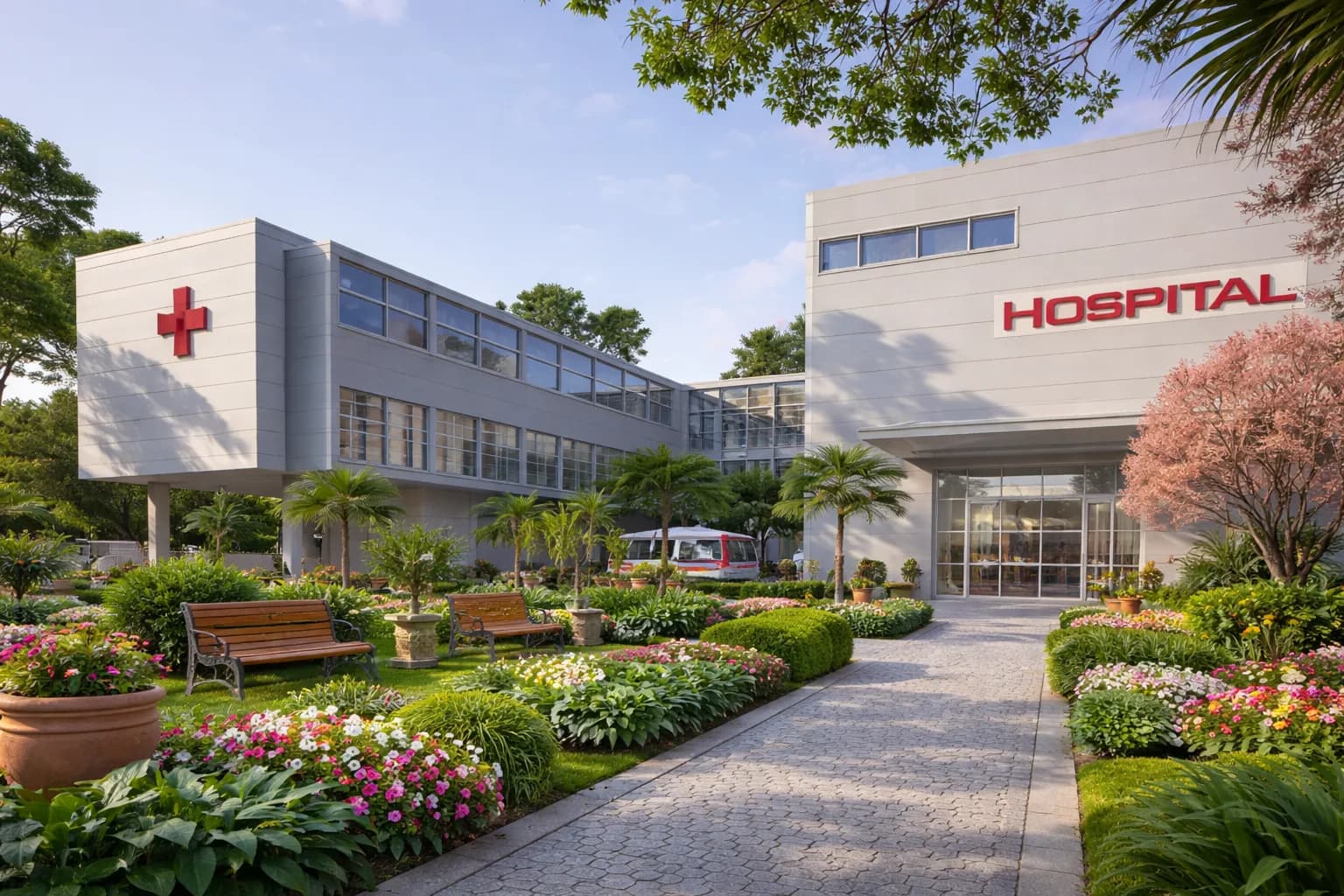 Hospital Landscape Development